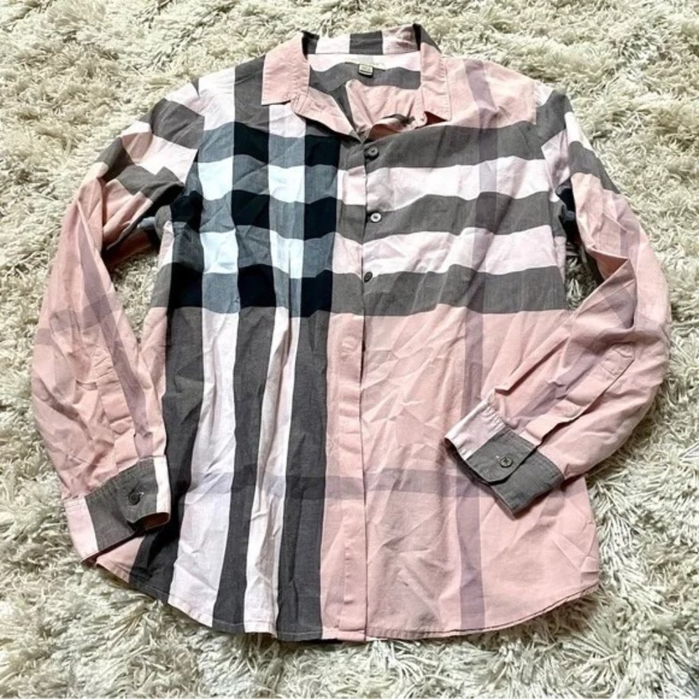 Burberry Brit Check Print Pink